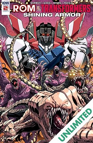 ROM vs. Transformers: Shining Armor #2